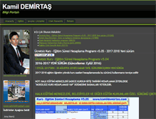Tablet Screenshot of kamildemirtas.com